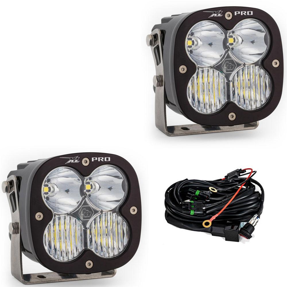 XL Pro Black LED Auxiliary Light Pod Pair - Universal Baja Designs