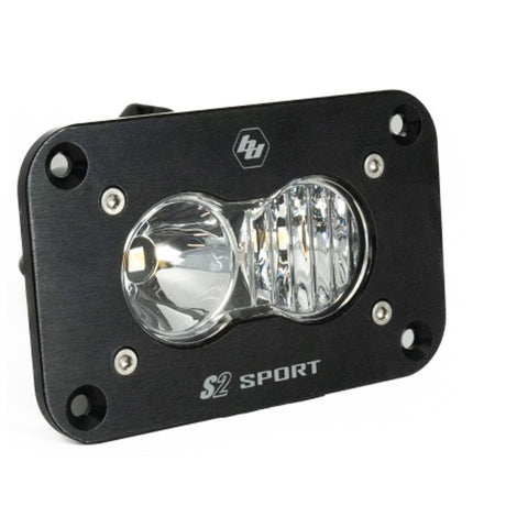 S2 Sport Black Flush Mount LED Auxiliary Light Pod - Universal Baja Designs