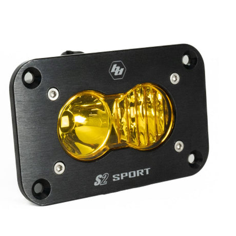 S2 Sport Black Flush Mount LED Auxiliary Light Pod - Universal Baja Designs