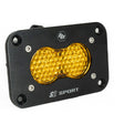 S2 Sport Black Flush Mount LED Auxiliary Light Pod - Universal Baja Designs