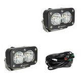 S2 Sport Black LED Auxiliary Light Pod Pair - Universal Baja Designs
