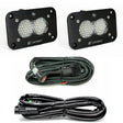 S2 Sport Black Flush Mount LED Auxiliary Light Pod - Universal Baja Designs