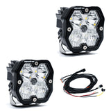Squadron 2.0 Sport Black LED Auxiliary Light Pod Kit - Universal Baja Designs