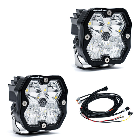 Squadron 2.0 Sport Black LED Auxiliary Light Pod Kit - Universal Baja Designs