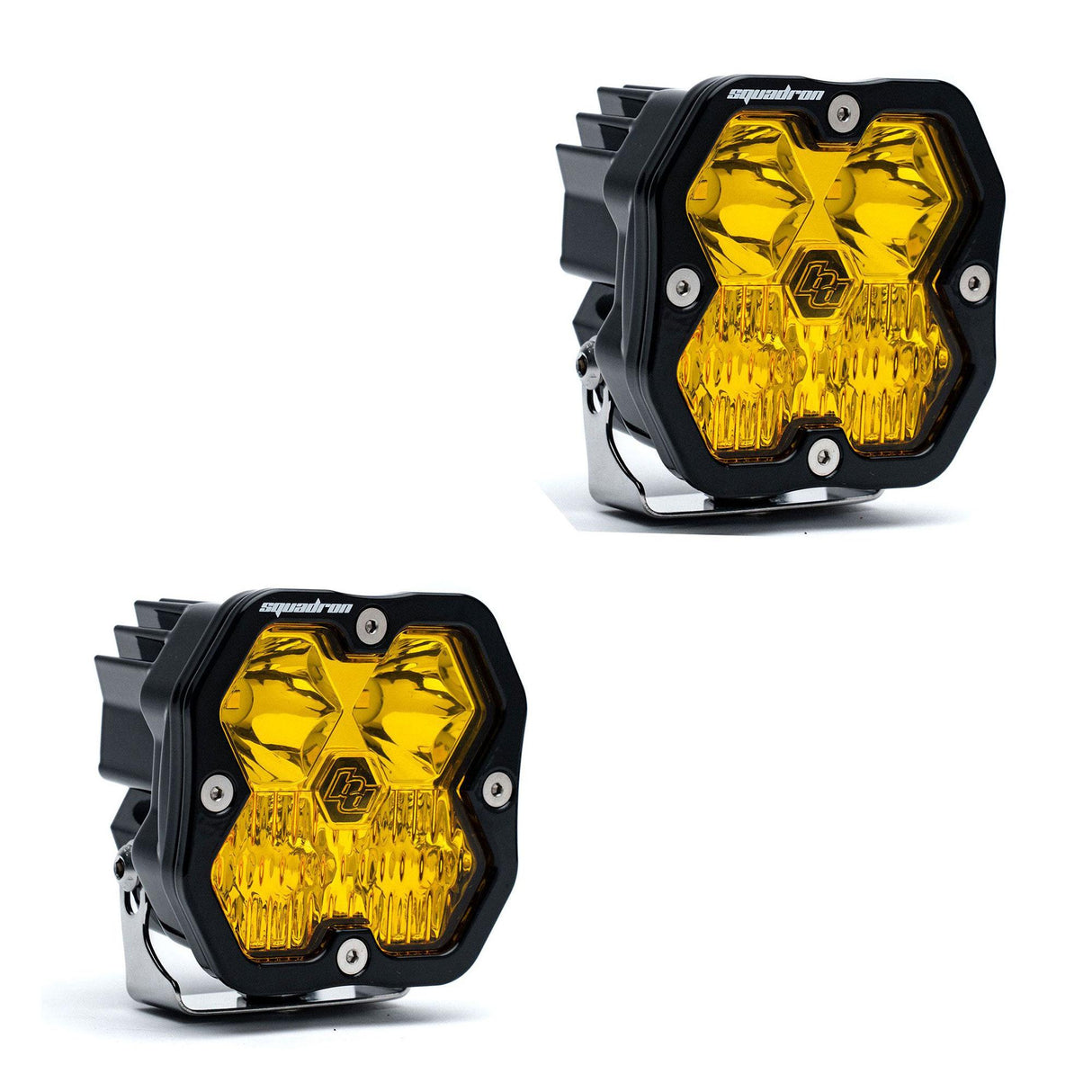 Squadron 2.0 Sport Black LED Auxiliary Light Pod Kit (No Harness) - Universal Baja Designs