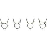 ALL BALLS, All Balls Hose Clamps Refill Kit 4-Pack - Durable and Reliable Hose Clamp Replacement
