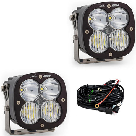 XL80 Black LED Auxiliary Light Pod Pair - Universal Baja Designs