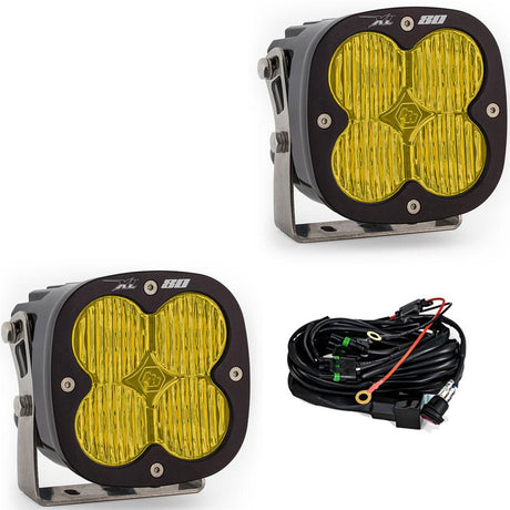 XL80 Black LED Auxiliary Light Pod Pair - Universal Baja Designs