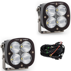 XL Racer Black LED Auxiliary Light Pod Pair - Universal Baja Designs