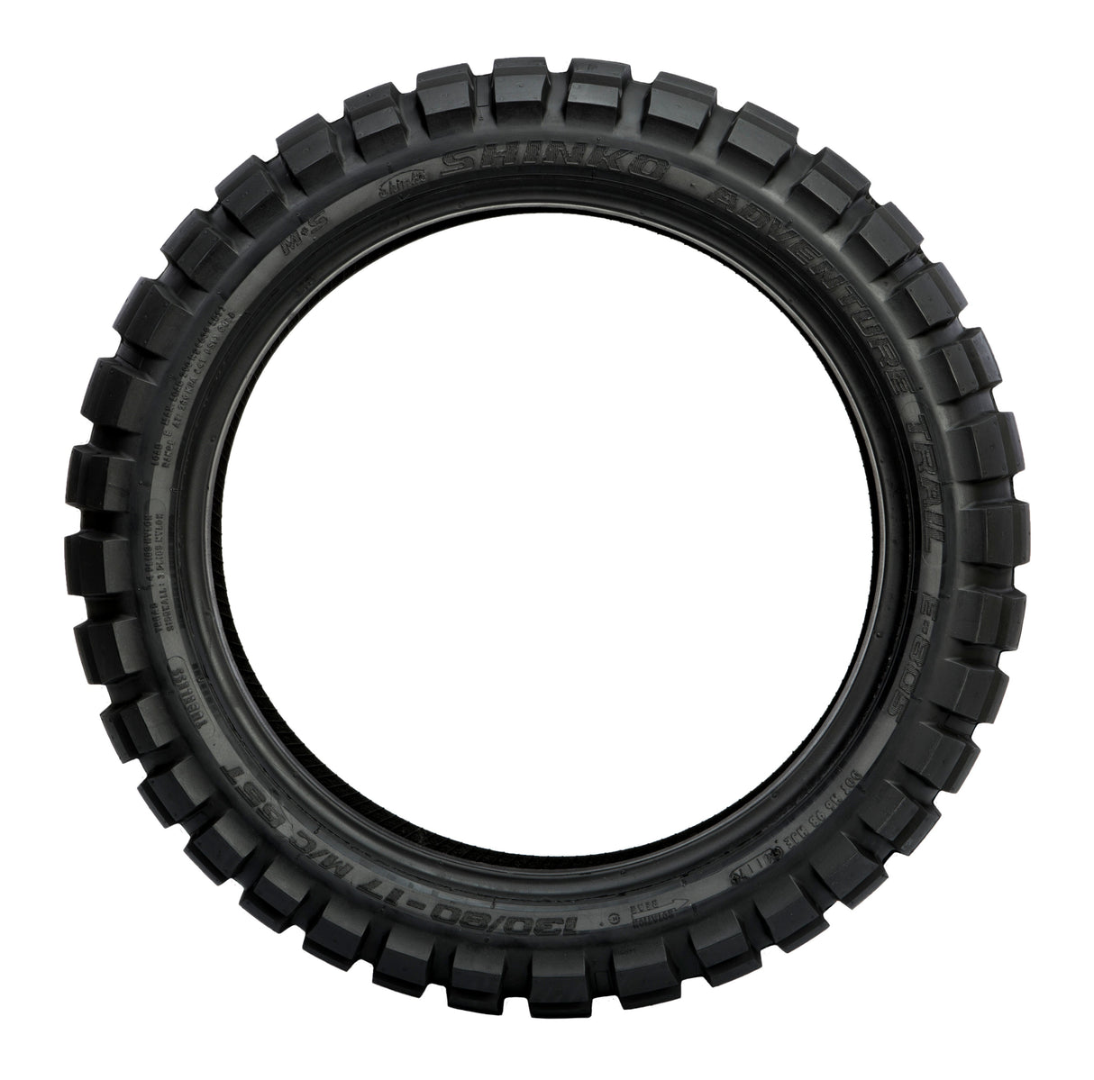 SHINKO, Shinko Tire 805 Dual Sport Rear 140/80-17 with Reflector Side Wall Technology