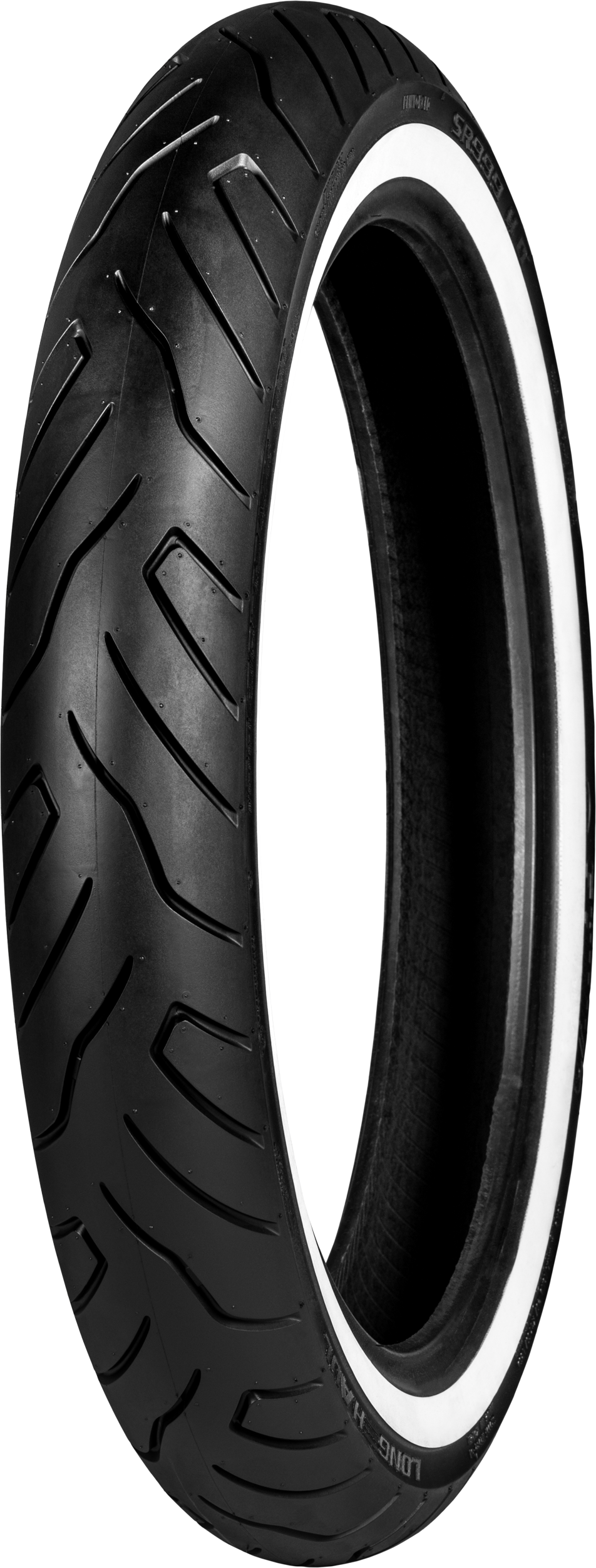 SHINKO, Shinko SR999 Long Haul White Wall Tire 100/90-19 for Cruiser and V-Twin Motorcycles