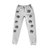 Anarchy Reflective Sweatpants White