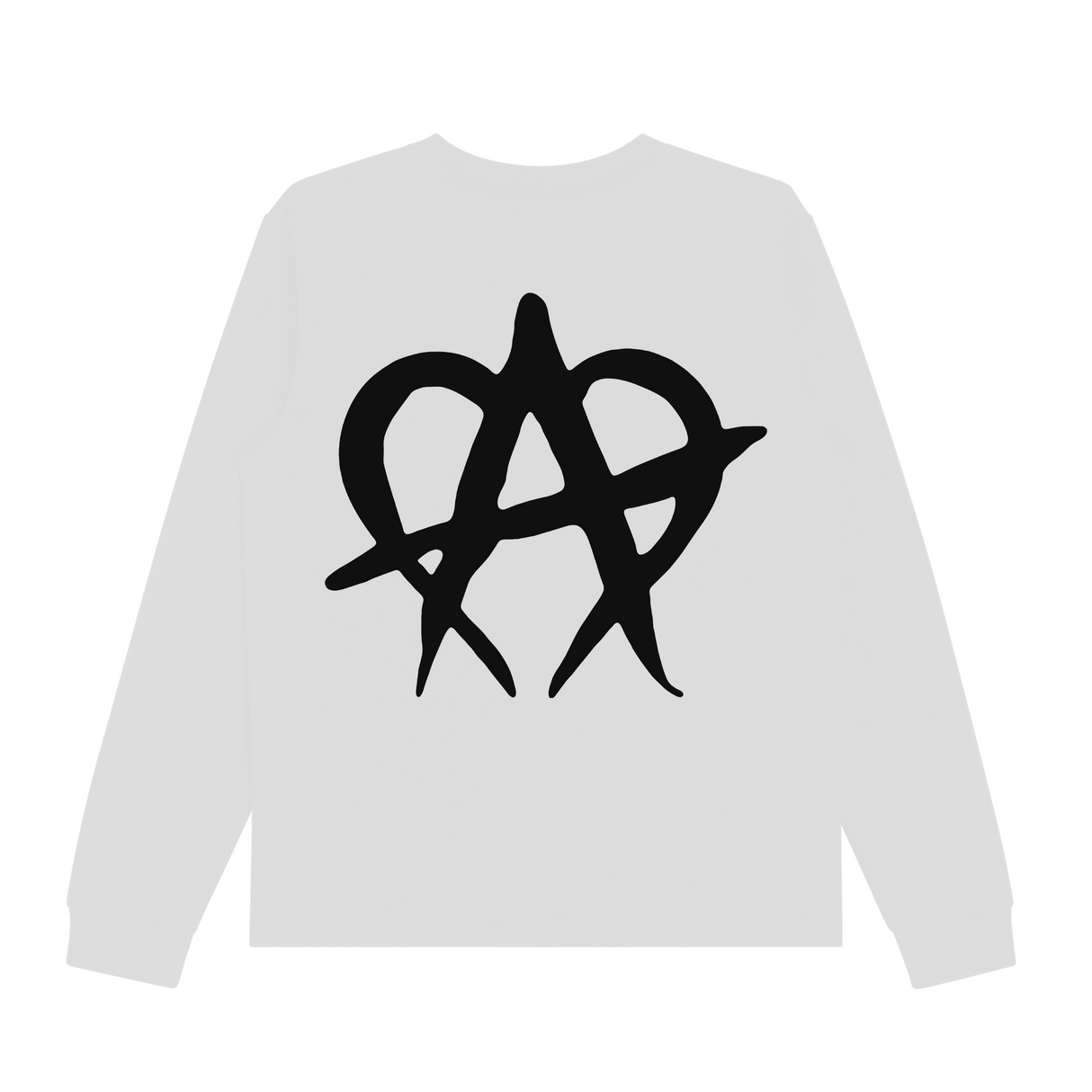 Anarchy Reflective Long Sleeve White