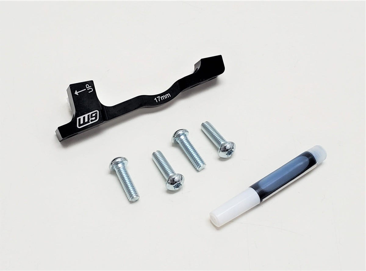 Warp 9 E-Moto Front Brake Rotor Adapter
