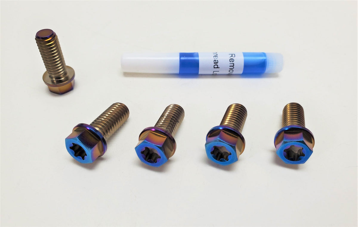 Warp 9 E-Moto Titanium Sprocket Bolts