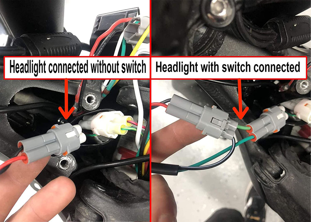 GritShift Stealth Headlight Kill Switch – Elektrisches Racing