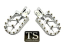 Anodized Aluminum Foot Pegs for Surron and Similar E-moto