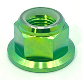 Anodized Titanium Nylock Nut - M12x1.25