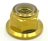 Anodized Titanium Nylock Nut - M12x1.25