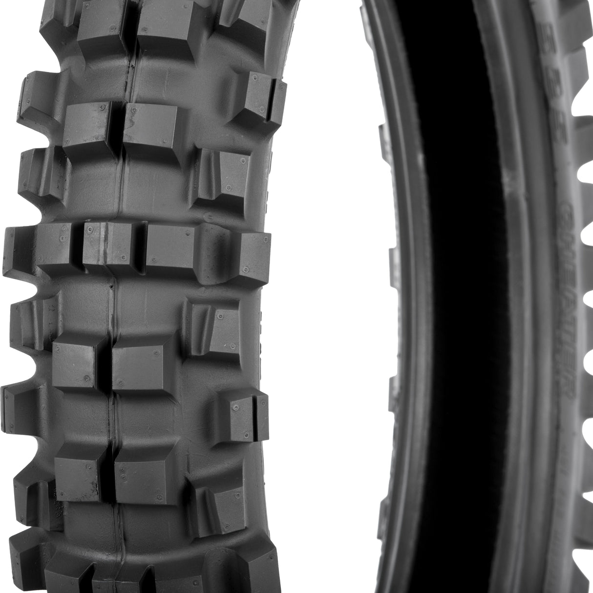 SHINKO, Shinko 87-4328S 525 Cheater Series Rear 110/90-19 Off-Road Tire for Hybrid Enduro and Extreme Trails