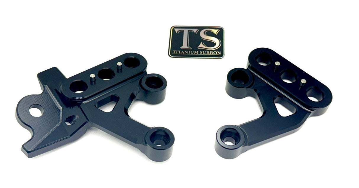 Custom CNC Aluminum Footpeg Bracket for E-Ride Pro and Surron