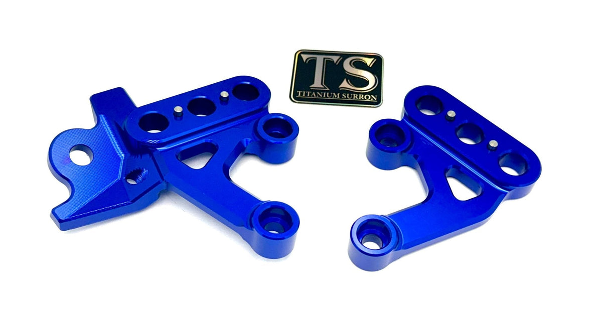 Custom CNC Aluminum Footpeg Bracket for E-Ride Pro and Surron