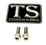 E-Moto Throttle Titanium Bolts (Two bolts)