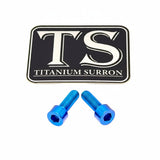 E-Moto Throttle Titanium Bolts (Two bolts)