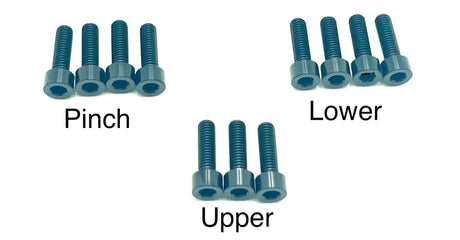 EXT Fork Titanium Bolt 11 Piece kits