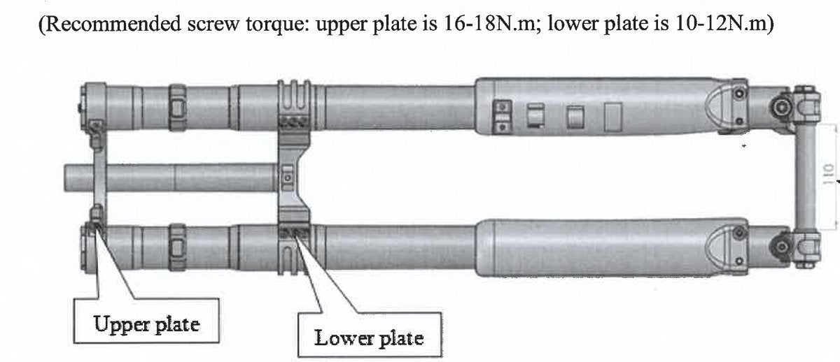 FastAce Fork Titanium Bolt Kits (includes axle bolts) Surron, Talaria