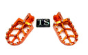 Anodized Aluminum Foot Pegs for Surron and Similar E-moto