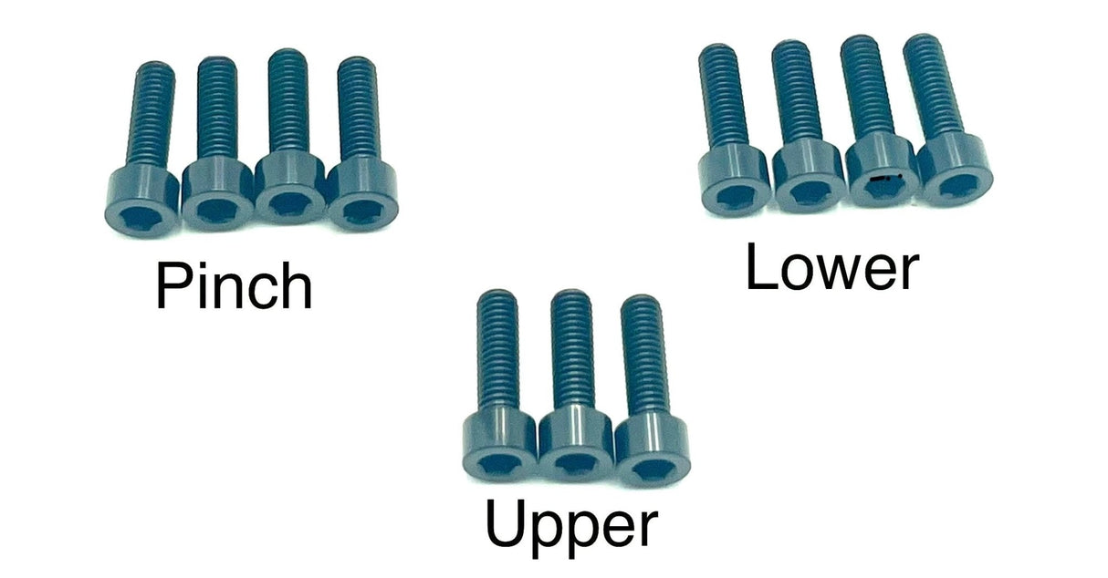 Fox 40 and Bomber 58 Fork Titanium Bolt Kits