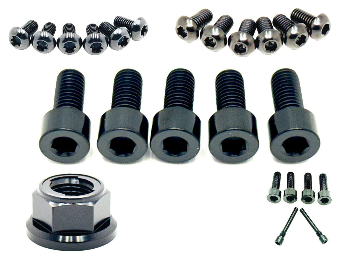 Front and Rear Wheel Titanium Bolt Kit for Surron, Talaria, Segway, 79 Bike, E-Ride Pro