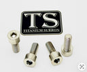 Titanium Axle Pinch Bolts for E-moto Forks