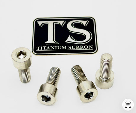 Titanium Axle Pinch Bolts for E-moto Forks