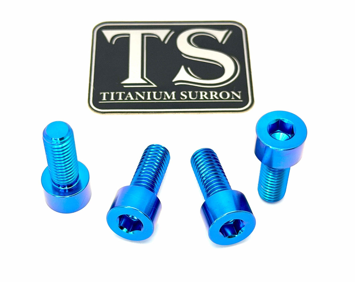 Titanium Axle Pinch Bolts for E-moto Forks