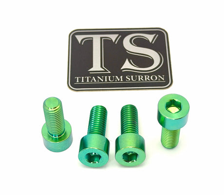 Titanium Axle Pinch Bolts for E-moto Forks