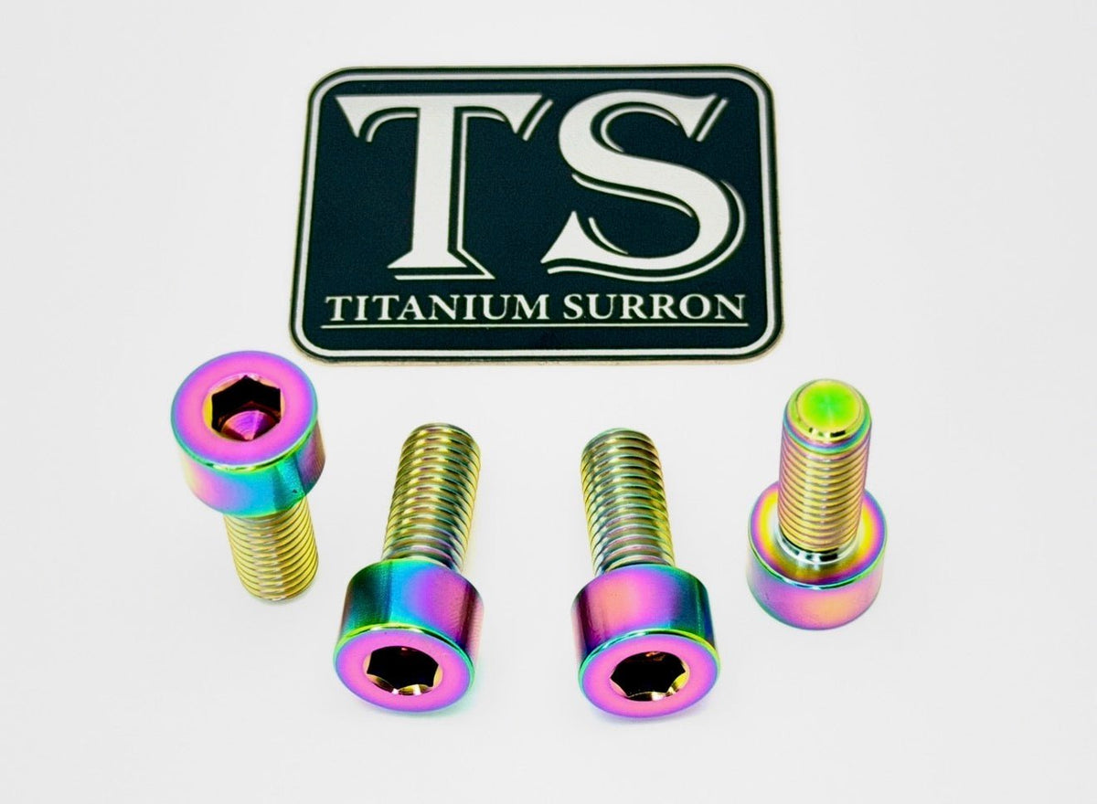 Titanium Axle Pinch Bolts for E-moto Forks