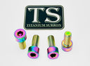 Titanium Axle Pinch Bolts for E-moto Forks