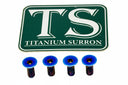 Titanium Baja Designs Headlight Cover Plate Bolts (4)