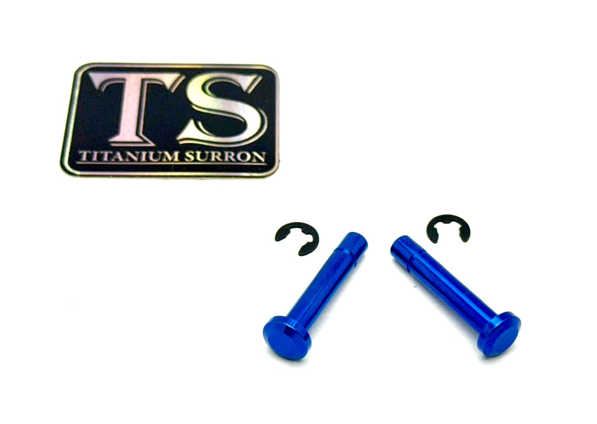 Titanium Battery Lid Pins - Surron LBS LBX, Segway X160 X260