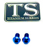 Titanium Chain Guard Bolts (Set of Two) Talaria XXX, MX3, MX4