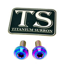 Titanium Surron Ultra Bee Brake Hand Guard Bolts