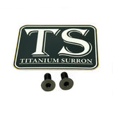 Titanium Surron Ultra Bee Brake Reservoir Cap Bolts