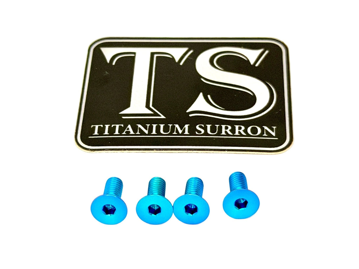 Titanium Surron Ultra Bee Brake Reservoir Cap Bolts