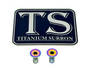 Titanium Surron Ultra Bee Brake Reservoir Cap Bolts