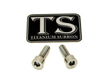 Titanium Surron Ultra Bee Headlight Bracket bolts by Prickly for Baja Squadron