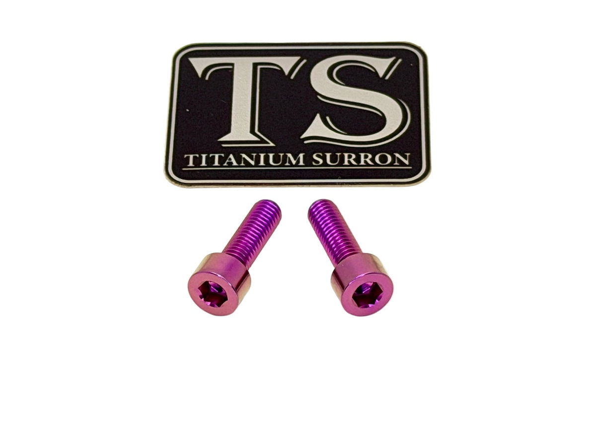 Prickles Racing Titanium Surron Ultra Bee Headlight Bracket bolts by Prickly for Baja ...