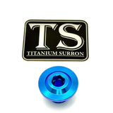 Titanium Surron Ultra Bee OEM KKE Fork Axle End-Bolt